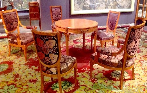 Dufrene Table and Chairs, 1912